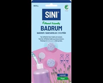 SINI Rengöringstablett Badrum refill 2-p
