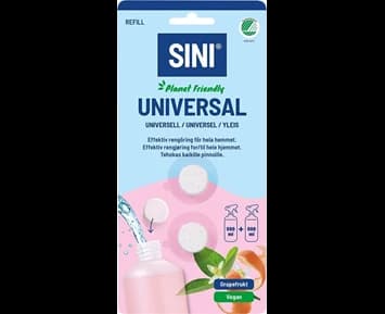 SINI Rengöringstablett Allrengöring refill 2-p