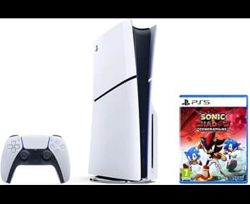 Sony PlayStation 5 Slim Standard Edition (2023) + PS5 Sonic X Shadow Generations
