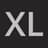 Svart XL