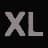 Svart XL